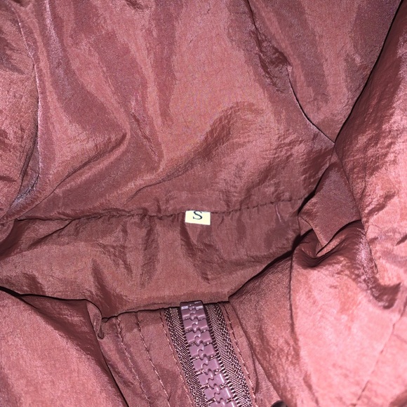 Rust Red Puffer Jacket - Picture 4 of 7